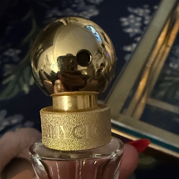 Jimmy Choo Gold and Clear Perfume Bottle 2 FL OZ - Picture 5 of 7